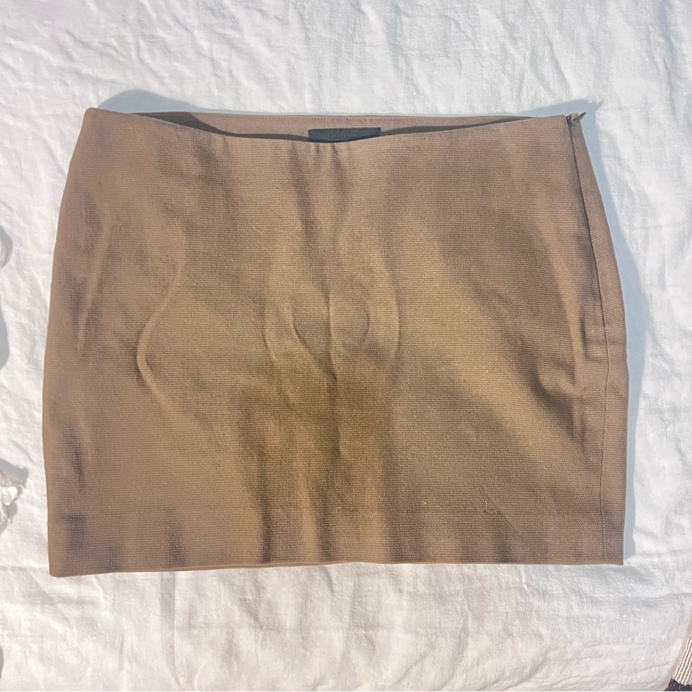 The Row Green Mini Skirt